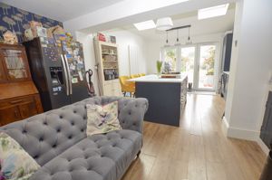 LIVING AREA & KITCHEN- click for photo gallery